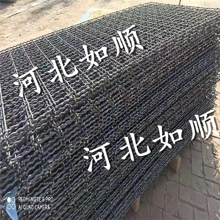 昆明黑絲4-6mm鋼筋編織網片滿焊-握邊-卷邊圖片2